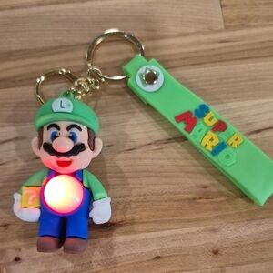 Super Mario Bro. Luigi Keychain/ Bag Pendant